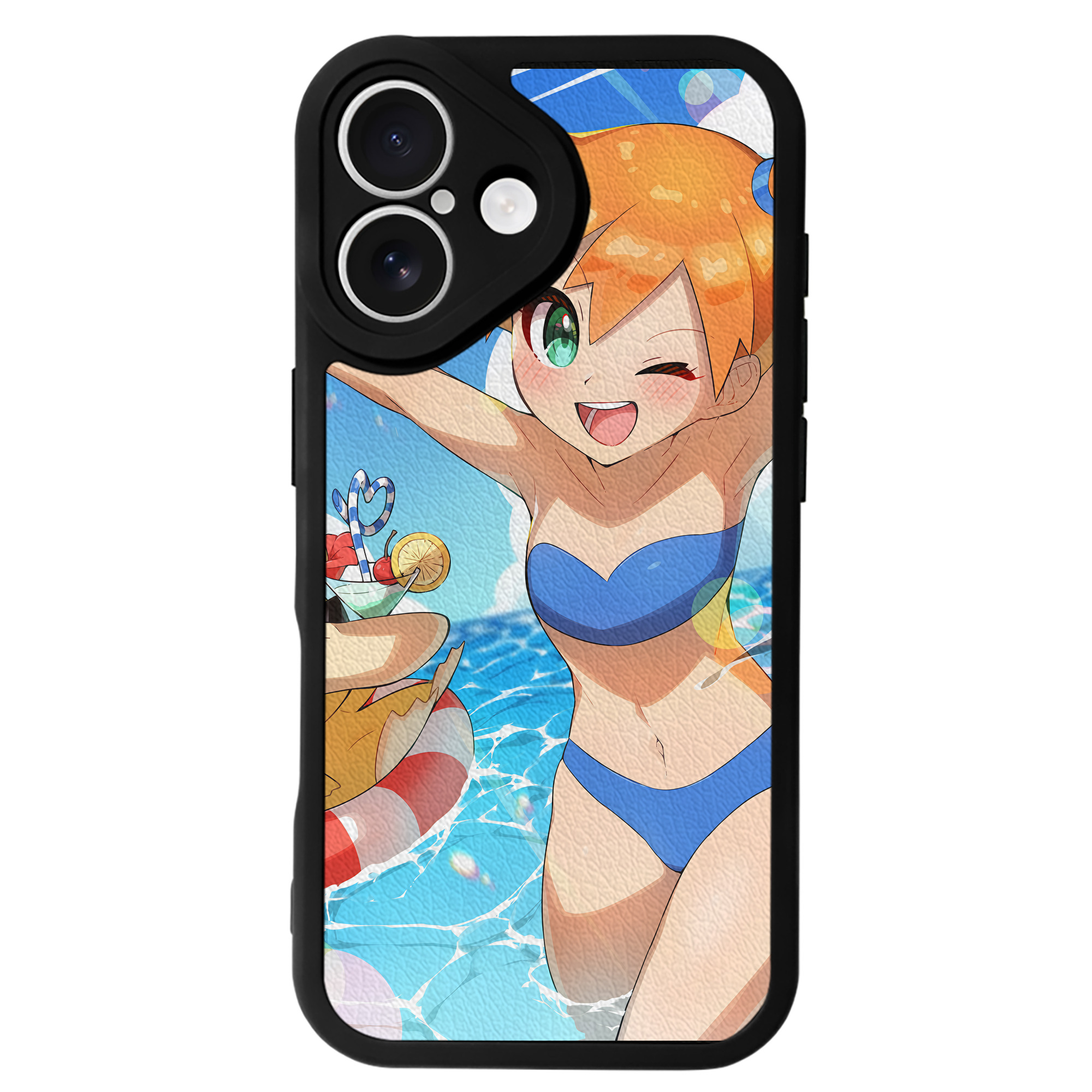 （画像用） ポケットモンスター Pokémon 【iPhone 16シリーズ対応】シリコンスマホケース（レザー調） 材質：シリコン